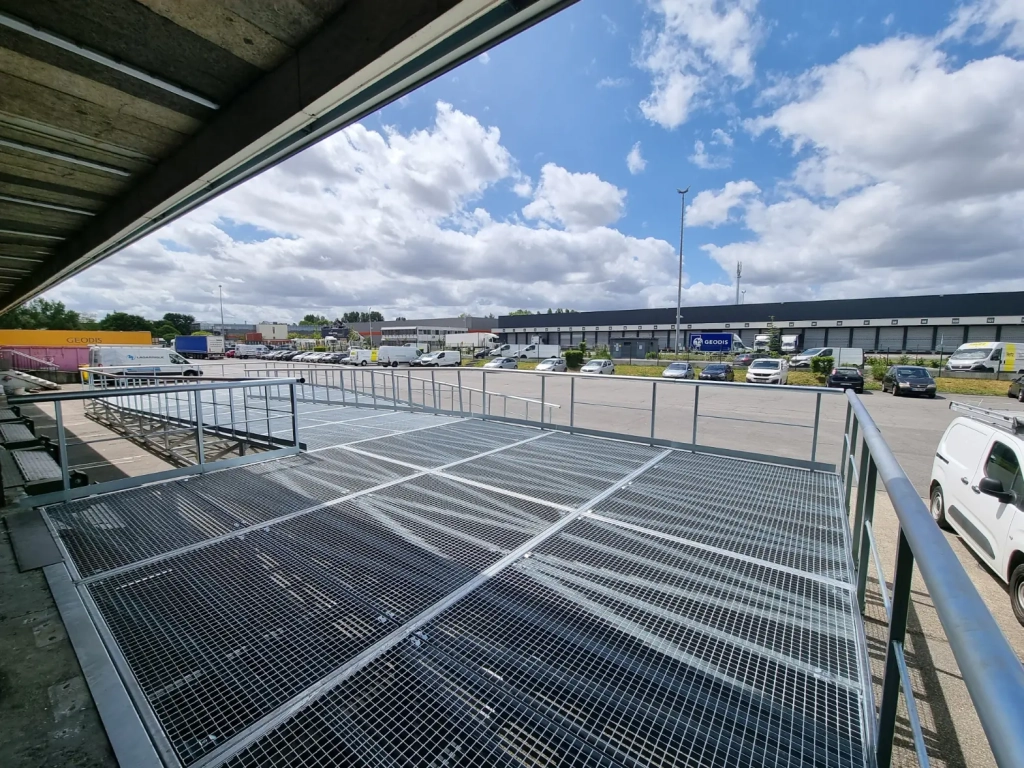 Installation d'une rampe sur mesure à Bruges